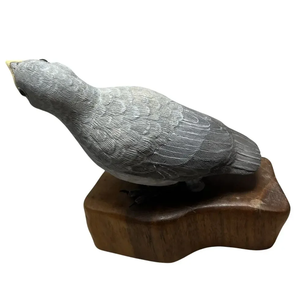 Baby Mockingbird Signed Artisan Made Decoy Spence Jackson
